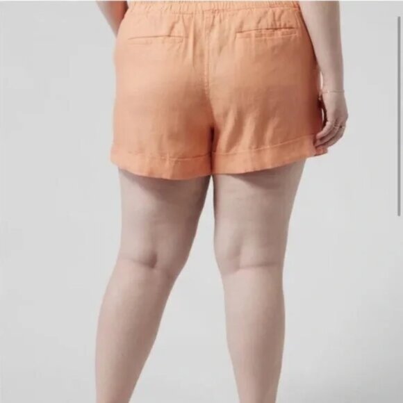 Athleta Cabo Linen 4" Shorts - Picture 2 of 10